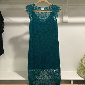 Free People Teal Dress